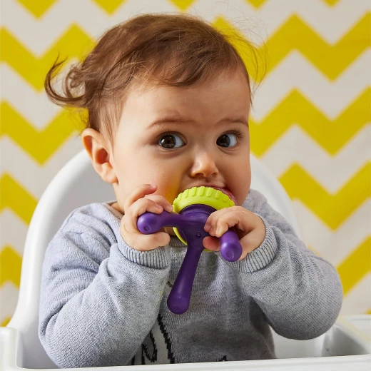 B.Box Silicone Fresh Food Feeder& Pacifiers passion splash - B.Box - Image 3