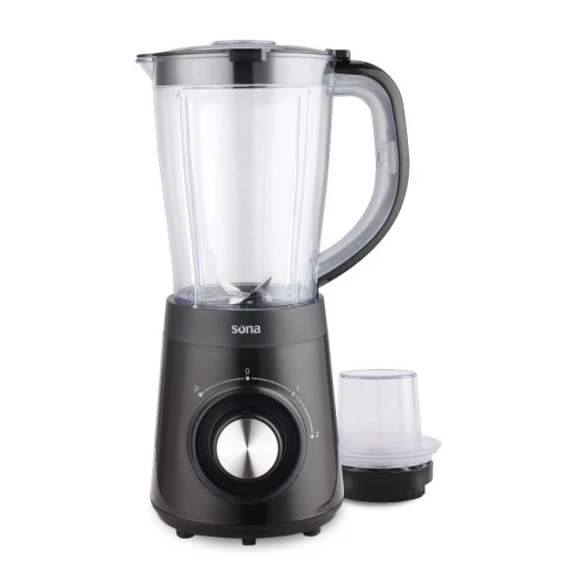 Sona Blender With Grinder 500W 1.5 L Black Sona Blender With Grinder 500W 1.5 L Black
