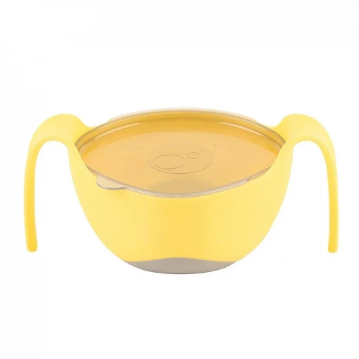 B.Box XL Bowl + Straw ,lemon sherbet 12m+ - B.Box - Image 5