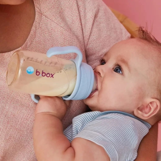 B.Box PPSU baby bottle,180ml lullaby blue 0m - 12m - B.Box - Image 6