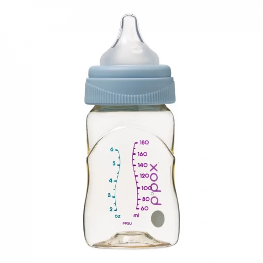 B.Box PPSU baby bottle,180ml lullaby blue 0m - 12m - B.Box - Image 8
