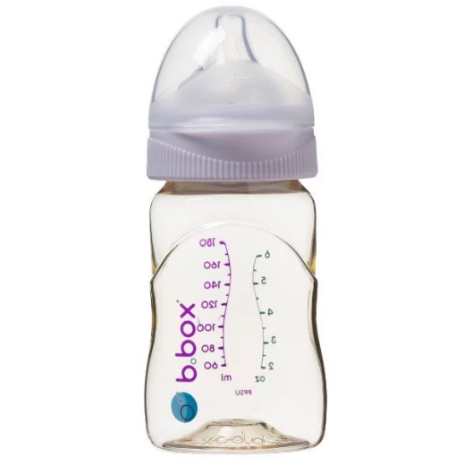 B.Box PPSU baby bottle,180ml peony 0m -12m - B.Box - Image 4