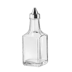 Libbey Oil / Venegare Cruet with S/Steel Top