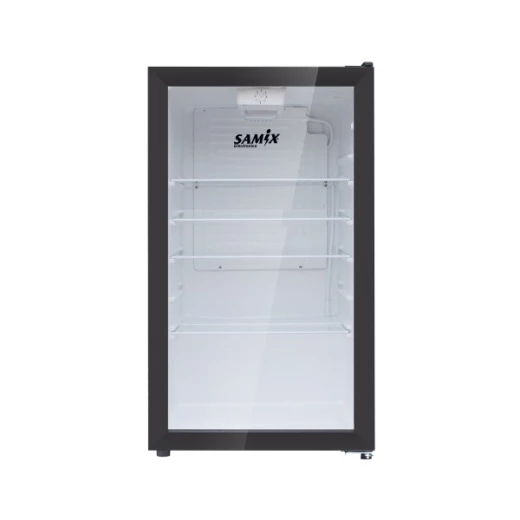 Samix Beverage Cooler SNK-LC-92 – 93L Capacity, Glass Door, Blue LED Interior Light Samix Beverage Cooler SNK-LC-92 – 93L Capacity, Glass Door, Blue LED Interior Light