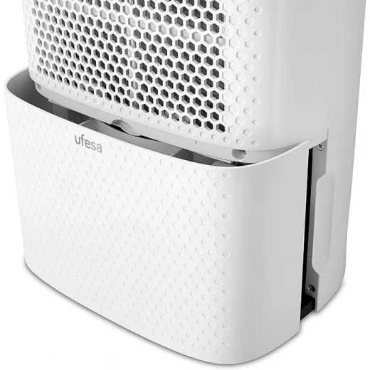 Ufesa DH5010 - Dehumidifier 200 W, Silent, Intuitive Control Panel, 2 L Tank, Dust Filter, Clothes Drying Function, Eco-Friendly Refrigerant Gas R290 [Energy Class A] - Ufesa - Image 3