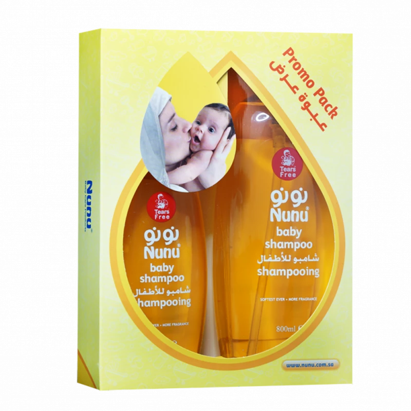 NUNU Shampoo 800 ml+400ml - Nunu