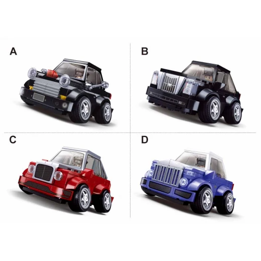 Sluban - Mcar- Hell Of Flush- Regal Car - 4 Types Sluban - Mcar- Hell Of Flush- Regal Car - 4 Types
