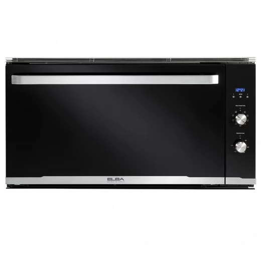 Elba 90cm Stainless Steel Electric Oven with Rotisserie, Touch Control, and Convection for Baking: A Premium Kitchen Appliance, Ideal for Roasting and Cooking. Offers Precise Temperature Control. Elba 90cm Stainless Steel Electric Oven with Rotisserie, Touch Control, and Convection for Baking: A Premium Kitchen Appliance, Ideal for Roasting and Cooking. Offers Precise Temperature Control.