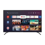 تلفزيون ذكي 70 بوصة بدقة 4K الترا اتش دي، نظام أندرويد 9.0، 3 منافذ HDMI ومنفذين 4T-C70BK1X USB  من شارب - شارب