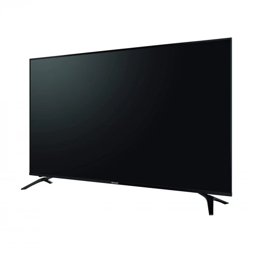 تلفزيون ذكي 70 بوصة بدقة 4K الترا اتش دي، نظام أندرويد 9.0، 3 منافذ HDMI ومنفذين 4T-C70BK1X USB  من شارب - شارب - Image 4