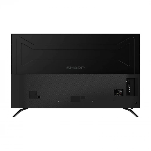 تلفزيون ذكي 70 بوصة بدقة 4K الترا اتش دي، نظام أندرويد 9.0، 3 منافذ HDMI ومنفذين 4T-C70BK1X USB  من شارب - شارب - Image 3
