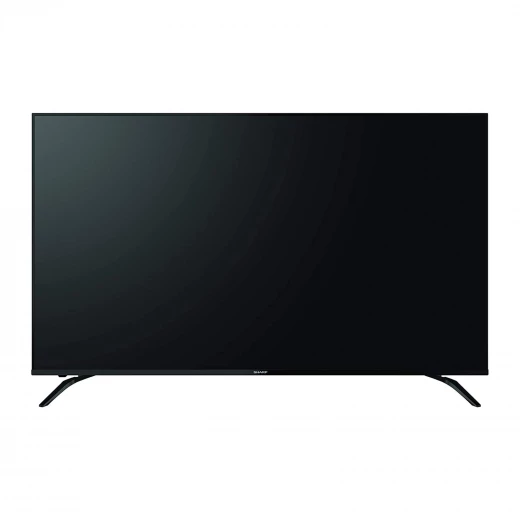 تلفزيون ذكي 70 بوصة بدقة 4K الترا اتش دي، نظام أندرويد 9.0، 3 منافذ HDMI ومنفذين 4T-C70BK1X USB  من شارب - شارب - Image 2