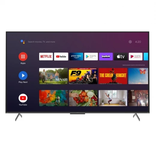 Sharp 75-inch Smart TV – 4K Ultra HD – Google TV System – 3 HDMI Ports and 2 USB Ports – Model 4T-C75FN6NX – Experience ultra-clear viewing with vivid colors and immersive sound, with quick access to apps and entertainment content Sharp 75-inch Smart TV – 4K Ultra HD – Google TV System – 3 HDMI Ports and 2 USB Ports – Model 4T-C75FN6NX – Experience ultra-clear viewing with vivid colors and immersive sound, with quick access to apps and entertainment content