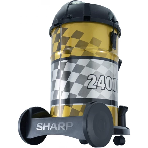 SHARP 22L 2400W Vacuum Cleaner with 100% Copper Cylinder Motor EC-CA2422-Z Gold - SHARP - Image 3