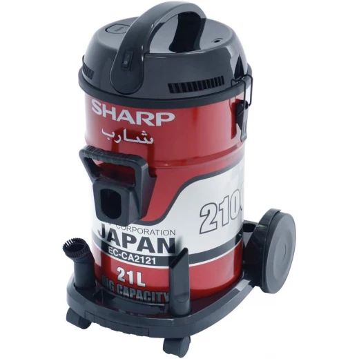 Sharp 21L Vacuum Cleaner 2100W with 100% Copper Cylinder Motor, Red EC-CA2121-Z – Large Capacity, Powerful Suction, Efficient Cleaning, Durable Motor, Modern Stylish Design - SHARP - Image 8