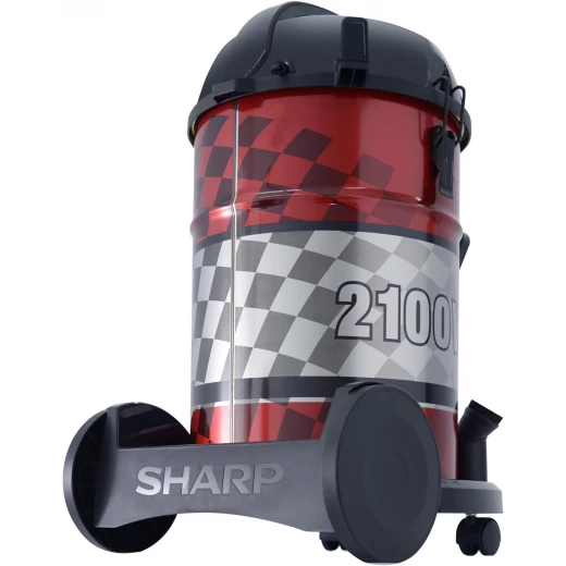 Sharp 21L Vacuum Cleaner 2100W with 100% Copper Cylinder Motor, Red EC-CA2121-Z – Large Capacity, Powerful Suction, Efficient Cleaning, Durable Motor, Modern Stylish Design - SHARP - Image 11