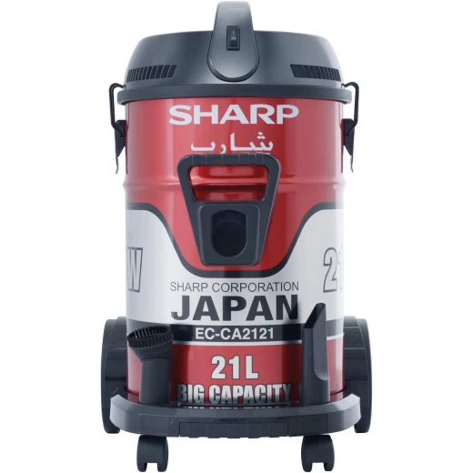 Sharp 21L Vacuum Cleaner 2100W with 100% Copper Cylinder Motor, Red EC-CA2121-Z – Large Capacity, Powerful Suction, Efficient Cleaning, Durable Motor, Modern Stylish Design - SHARP - Image 10