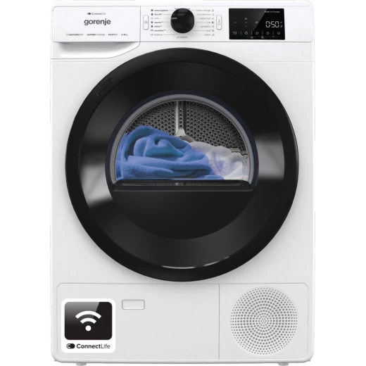 مجفف ملابس غورينيه 8 كجم، مضخة حرارية، 16 برنامج، WiFi، كفاءة طاقة A++، أبيض DPNE82/GNLWIF – سعة كبيرة، موفر للطاقة، تجفيف لطيف على الملابس، تشغيل هادئ، تصميم حديث وأنيق مجفف ملابس غورينيه 8 كجم، مضخة حرارية، 16 برنامج، WiFi، كفاءة طاقة A++، أبيض DPNE82/GNLWIF – سعة كبيرة، موفر للطاقة، تجفيف لطيف على الملابس، تشغيل هادئ، تصميم حديث وأنيق