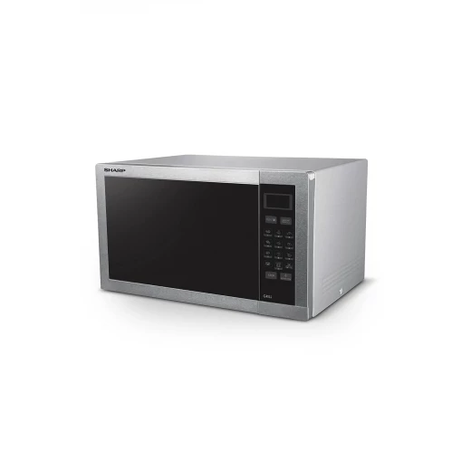 Sharp 34L Stainless Steel Microwave Oven with Grill Functionality and Versatile Auto Cook Programs - Ideal Kitchen Appliance for Effortless and Quick Meal Preparation at Home Sharp 34L Stainless Steel Microwave Oven with Grill Functionality and Versatile Auto Cook Programs - Ideal Kitchen Appliance for Effortless and Quick Meal Preparation at Home