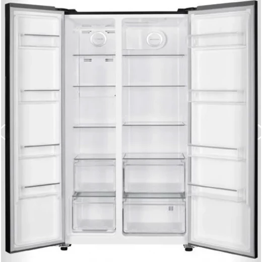 Sharp Refrigerator 655 Liters Side by Side  A++ Interior LED light  91 x 67 x 177 cm Securit Black SJ-X655-BK3 - SHARP - Image 3