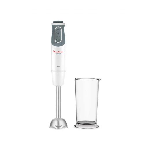 Moulinex Optichef Hand Blender, 800 Watts, White, Plastic/Stainless Steel, DD64B127 Moulinex Optichef Hand Blender, 800 Watts, White, Plastic/Stainless Steel, DD64B127