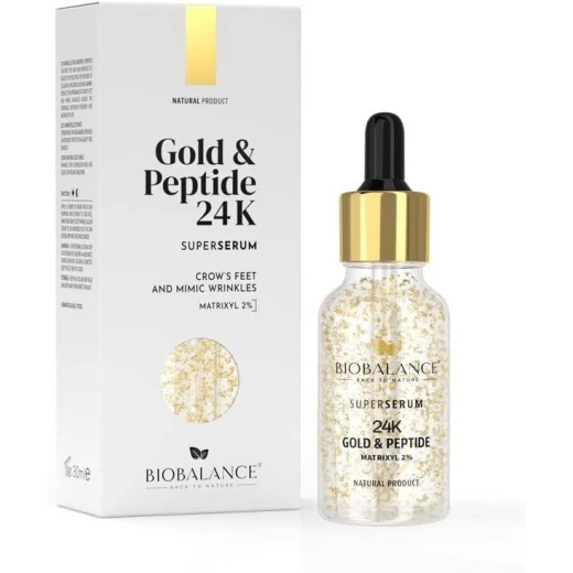 Bio Balance 24k Gold & Peptide Super Serum , 30ml Bio Balance 24k Gold & Peptide Super Serum , 30ml