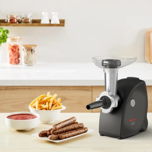 Moulinex HV4 Successor Meat Grinder, 2000 W, Perfect Mincer up to 2.3 kg/min, Versatility, Vegetable Chopper, Sausage and Kebbe, Handle, Durable Performance, Made in France ME472832 - MOULINEX - Image 4