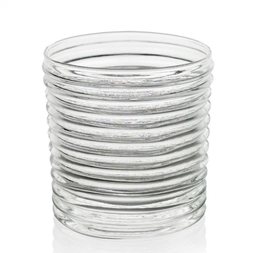 IVV Vertigo 300ml Tumbler Set of 6, Stylish Crystal Glasses with Transparent Line Design, Dishwasher Safe, Perfect for Mixed Drinks and Juices IVV Vertigo 300ml Tumbler Set of 6, Stylish Crystal Glasses with Transparent Line Design, Dishwasher Safe, Perfect for Mixed Drinks and Juices