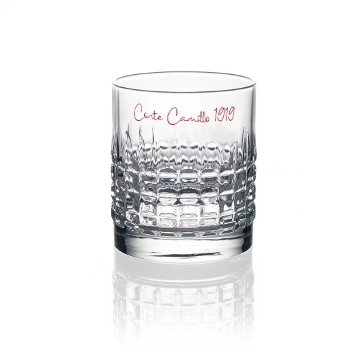 IVV Signature DOF Tumbler Conte Camillo Set of 2 Pieces, Transparent Glass, Luxury Glassware, Modern and Stylish, Perfect for Everyday Use and Special Occasions IVV Signature DOF Tumbler Conte Camillo Set of 2 Pieces, Transparent Glass, Luxury Glassware, Modern and Stylish, Perfect for Everyday Use and Special Occasions