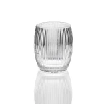 IVV Gluglu Tumbler 300ml Clear Set of 6, Handmade Transparent Glass, Dishwasher Safe, Ideal for Water, Juice, and Soft Drinks, High-Quality Craftsmanship, Elegant Tableware - IVV