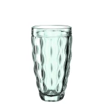 Leonardo Brindisi Tumbler 370ml Green Set of 6, Exclusive Design, Elegant Glassware for Water, Juice, and Soft Drinks, Dishwasher Safe, Durable and Stylish Drinkware - Leonardo