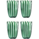 Guzzini Guzzini Dolcevita Tumblers Set of 4 Pieces Green, BPA-Free, Designed by Pio & Tito Toso, Stylish and Durable - Guzzini
