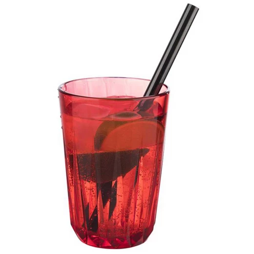 APS Tritan 300ml Red Tumbler BPA Free, Crystal Glass Effect, Unbreakable - APS - Image 2