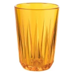 APS Tritan 300ml Orange Tumbler BPA Free, Crystal Glass Effect, Unbreakable - APS
