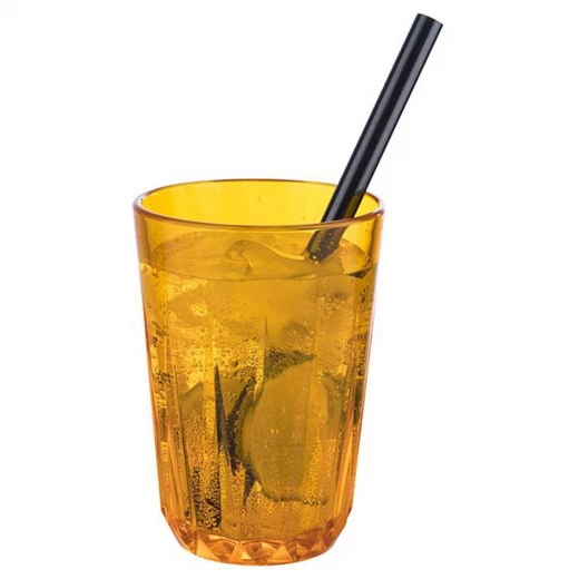 APS Tritan 300ml Orange Tumbler BPA Free, Crystal Glass Effect, Unbreakable - APS - Image 2