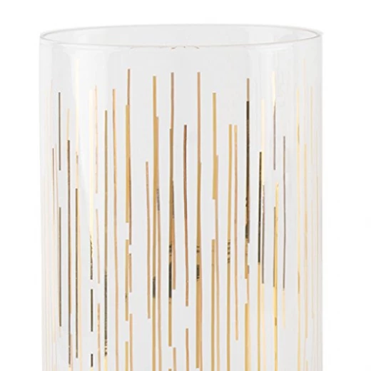 KitchenCraft Mikasa High Ball Glasses 414ml Gold Set of 4 Pieces - KitchenCraft - Image 4