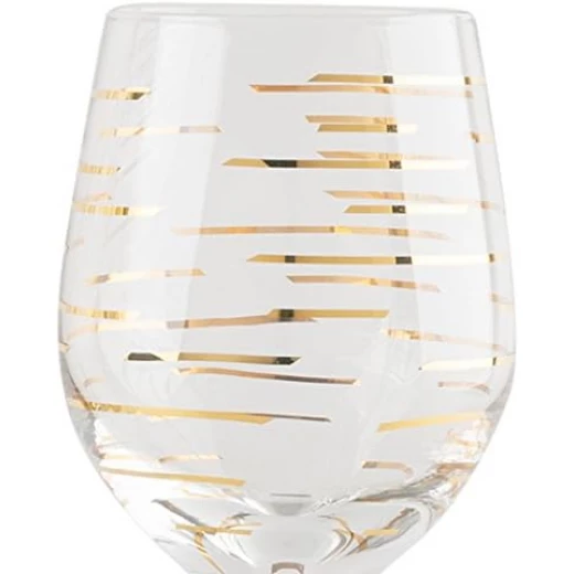KitchenCraft  Mikasa Glasses 414ml Gold Set of 4 Pieces - KitchenCraft - Image 4