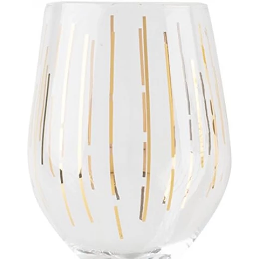 KitchenCraft  Mikasa Glasses 414ml Gold Set of 4 Pieces - KitchenCraft - Image 7