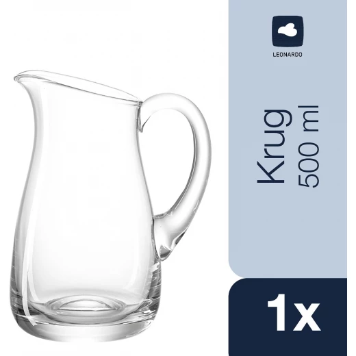 Leonardo Giardina Jug 0.5 Liter Dishwasher-safe, Handmade, High-quality design - Leonardo - Image 2