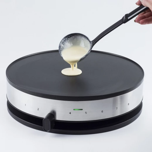 ماكينة صنع الكريب  CM 1300 بقوة 1300 واط عدد المعجنات 1 كريب أسود من كاسو - كاسو - Image 4