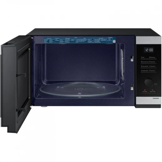 Samsung 40L Dial Grill Microwave Oven - MG40DG5524ATSG - Black Stainless Steel Finish - Features Grill Function, Durable Ceramic Interior, and Even Heating Technology - Perfect Kitchen Appliance - Samsung - Image 6