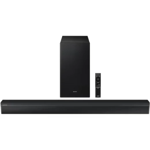 جهاز الصوت B-series Soundbar طراز HW-B650D مدعم بـ 3.1 قناة مع مضخم صوت Subwoofer – لعام (2024) من سامسونج جهاز الصوت B-series Soundbar طراز HW-B650D مدعم بـ 3.1 قناة مع مضخم صوت Subwoofer – لعام (2024) من سامسونج