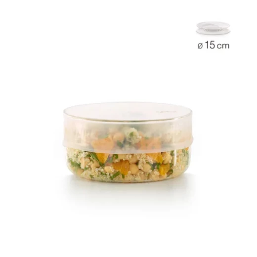 Lékué Reusable Silicone Stretch Lid 15 cm Transparent Cover Lékué Reusable Silicone Stretch Lid 15 cm Transparent Cover