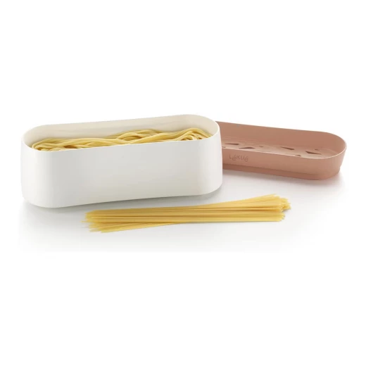 Lekue Quick Microwave Pasta Cooker Terracotta Pink, 4 Servings, No Boil, Microwave Safe Lekue Quick Microwave Pasta Cooker Terracotta Pink, 4 Servings, No Boil, Microwave Safe