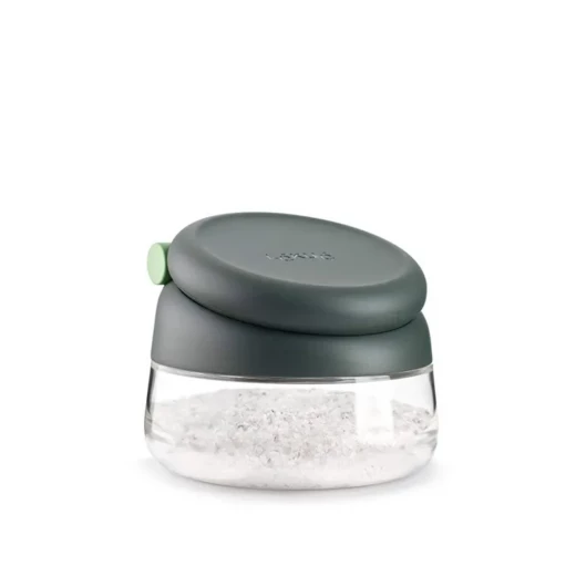 Lekue Transparent Salt Shaker Glass with Airtight Seal & 1/2 Teaspoon Measuring Spoon Lekue Transparent Salt Shaker Glass with Airtight Seal & 1/2 Teaspoon Measuring Spoon