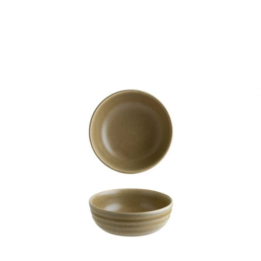 Bonna Terra Pott Bowl Dia 18 cm High Quality Porcelain Brown Bonna Terra Pott Bowl Dia 18 cm High Quality Porcelain Brown