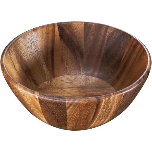 Wooden Serving Bowl Dia 20cm Set of 1 Piece Wooden Serving Bowl Dia 20cm Set of 1 Piece