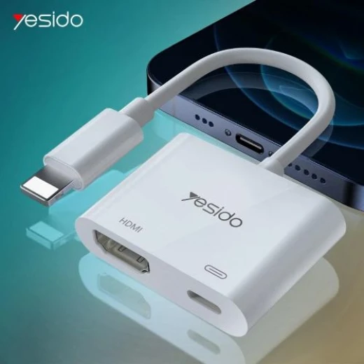 محول يسيدو HM06 لايتنينغ إلى HDMI، كابل فيديو 4K عالي الجودة - يسيدو - Image 12