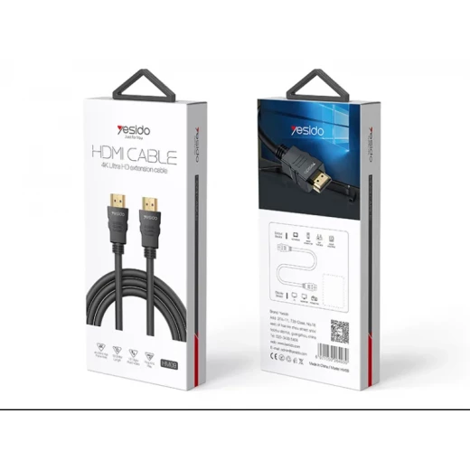 كابل HDMI 4K Ultra HD، 1.5 متر، HM09 يسيدو