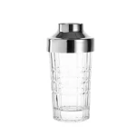 Leonardo Glass Snack Dispenser with Stainless Steel Lid, 1 Count (Pack of 1), Clear - Leonardo
